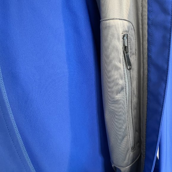 Marmot Blue Lightweight Soft Shell Zip Up Jacket Size M - Picture 3 of 4